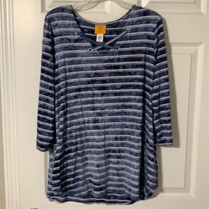 3/4 length sleeve boating shirt